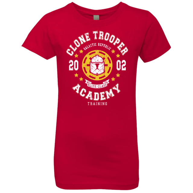 T-Shirts Red / YXS Clone Trooper Academy 02 Girls Premium T-Shirt