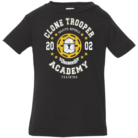 T-Shirts Black / 6 Months Clone Trooper Academy 02 Infant Premium T-Shirt