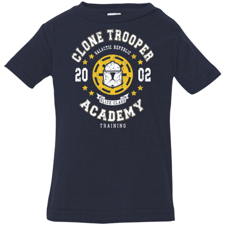 T-Shirts Navy / 6 Months Clone Trooper Academy 02 Infant Premium T-Shirt
