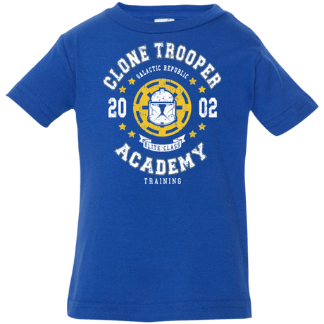 T-Shirts Royal / 6 Months Clone Trooper Academy 02 Infant Premium T-Shirt