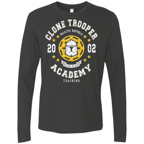 T-Shirts Heavy Metal / Small Clone Trooper Academy 02 Men's Premium Long Sleeve
