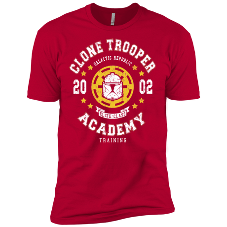 T-Shirts Red / X-Small Clone Trooper Academy 02 Men's Premium T-Shirt