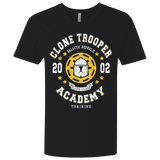 T-Shirts Black / X-Small Clone Trooper Academy 02 Men's Premium V-Neck