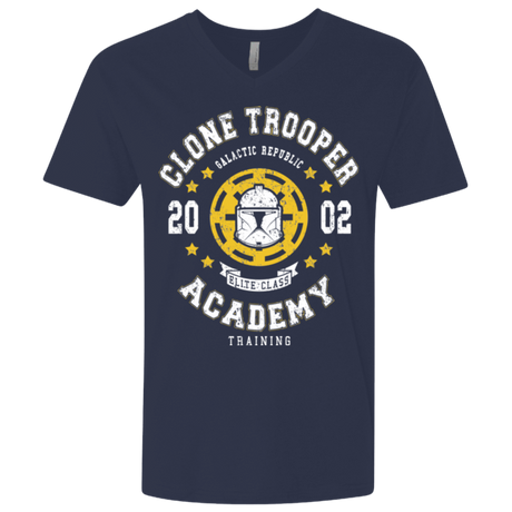 T-Shirts Midnight Navy / X-Small Clone Trooper Academy 02 Men's Premium V-Neck