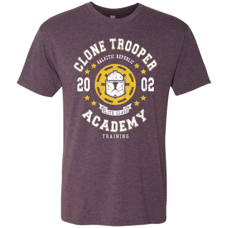 T-Shirts Vintage Purple / Small Clone Trooper Academy 02 Men's Triblend T-Shirt