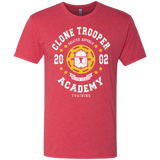 T-Shirts Vintage Red / Small Clone Trooper Academy 02 Men's Triblend T-Shirt