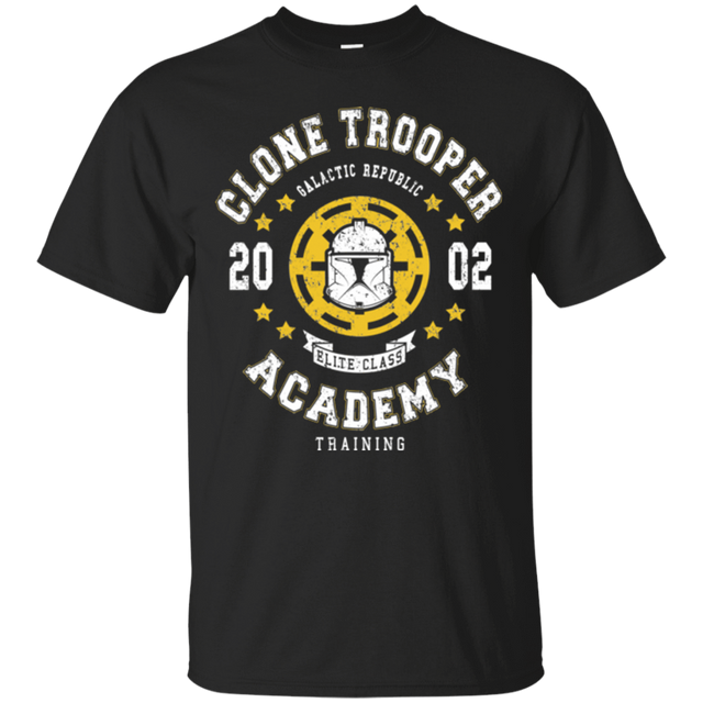 T-Shirts Black / Small Clone Trooper Academy 02 T-Shirt