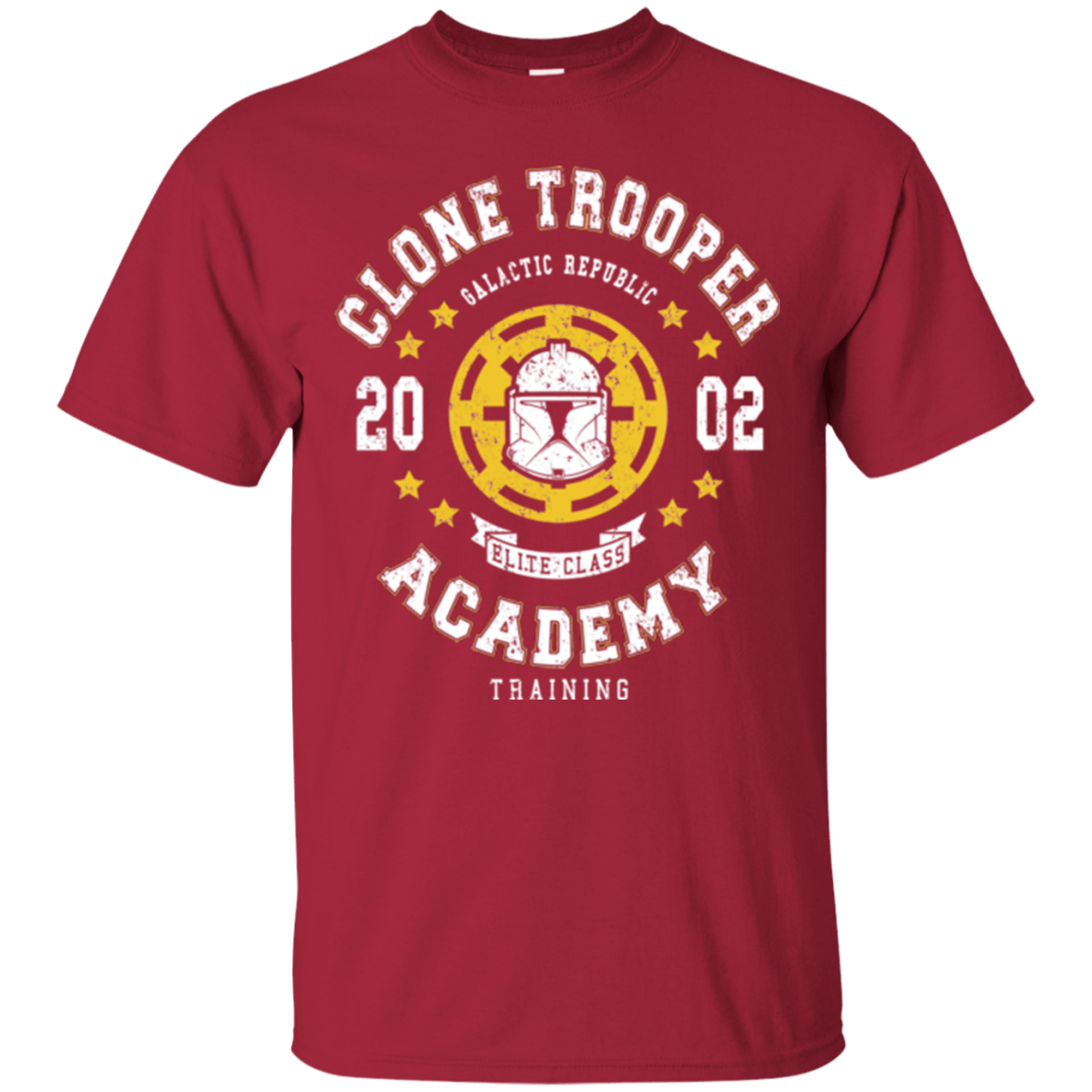 T-Shirts Cardinal / Small Clone Trooper Academy 02 T-Shirt