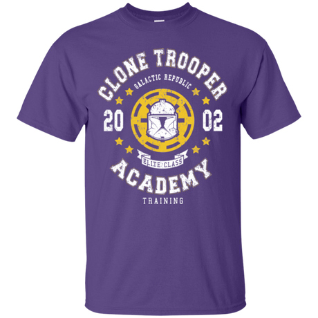 T-Shirts Purple / Small Clone Trooper Academy 02 T-Shirt
