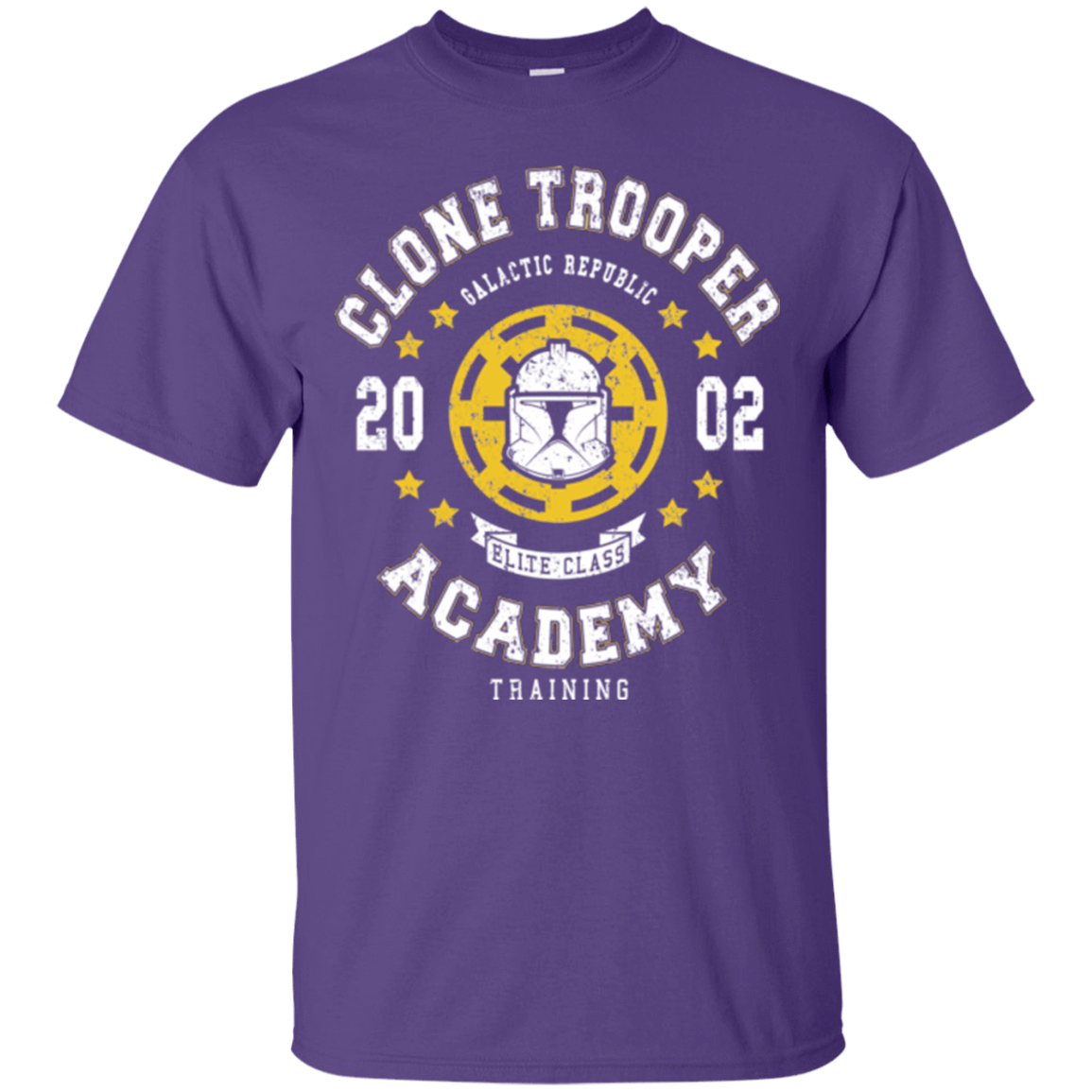 T-Shirts Purple / Small Clone Trooper Academy 02 T-Shirt