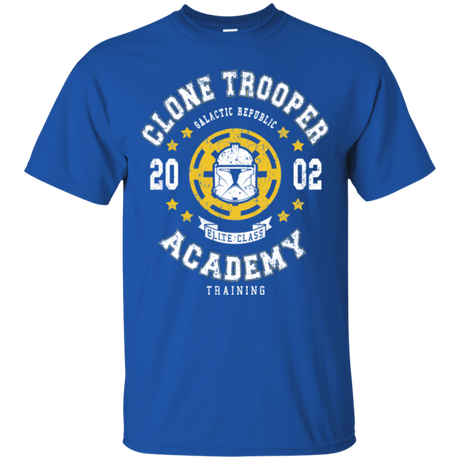 T-Shirts Royal / Small Clone Trooper Academy 02 T-Shirt