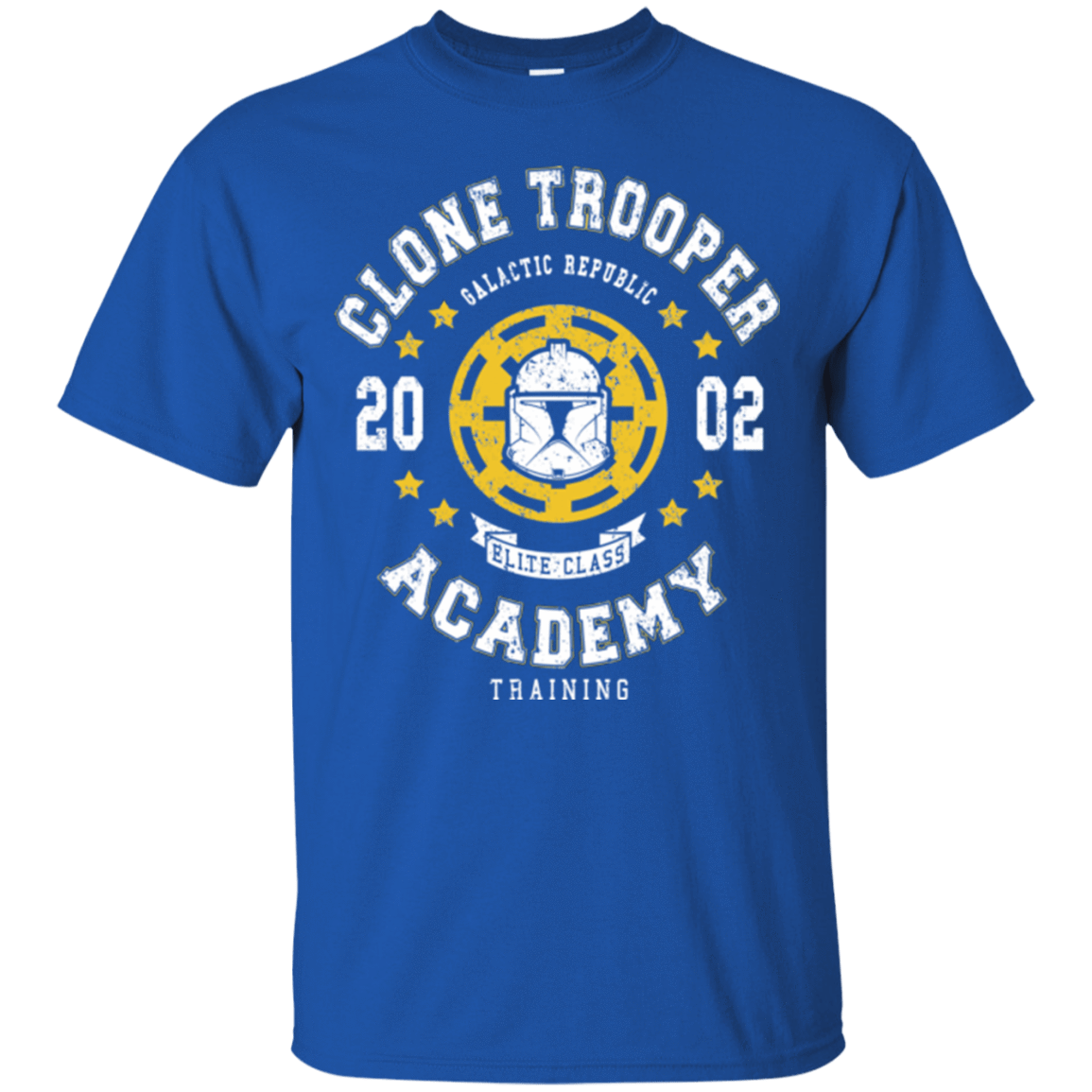 T-Shirts Royal / Small Clone Trooper Academy 02 T-Shirt