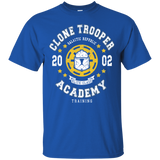 T-Shirts Royal / Small Clone Trooper Academy 02 T-Shirt