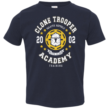 T-Shirts Navy / 2T Clone Trooper Academy 02 Toddler Premium T-Shirt