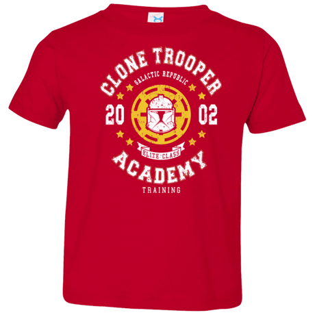 T-Shirts Red / 2T Clone Trooper Academy 02 Toddler Premium T-Shirt
