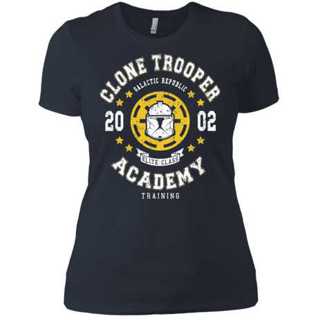 T-Shirts Indigo / X-Small Clone Trooper Academy 02 Women's Premium T-Shirt