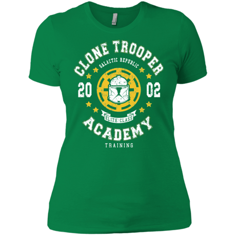 T-Shirts Kelly Green / X-Small Clone Trooper Academy 02 Women's Premium T-Shirt