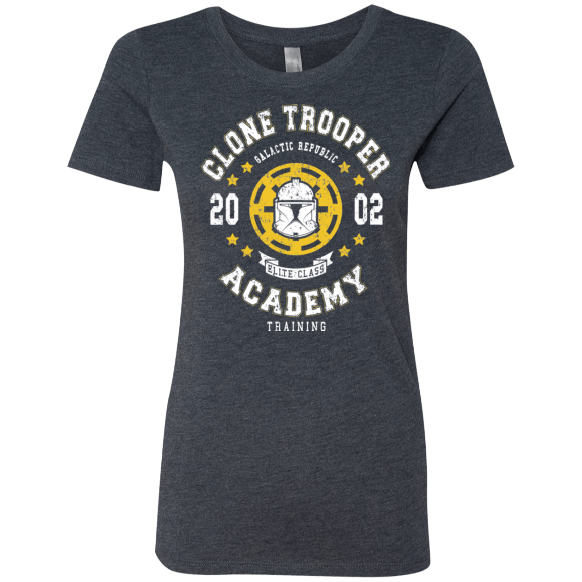T-Shirts Vintage Navy / Small Clone Trooper Academy 02 Women's Triblend T-Shirt