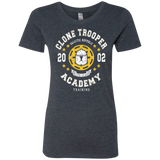 T-Shirts Vintage Navy / Small Clone Trooper Academy 02 Women's Triblend T-Shirt
