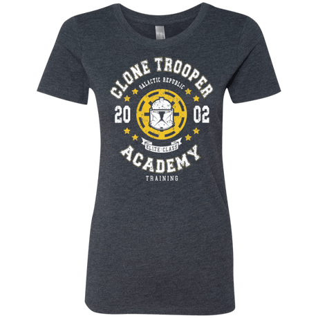 T-Shirts Vintage Navy / Small Clone Trooper Academy 02 Women's Triblend T-Shirt