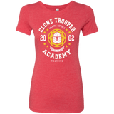T-Shirts Vintage Red / Small Clone Trooper Academy 02 Women's Triblend T-Shirt