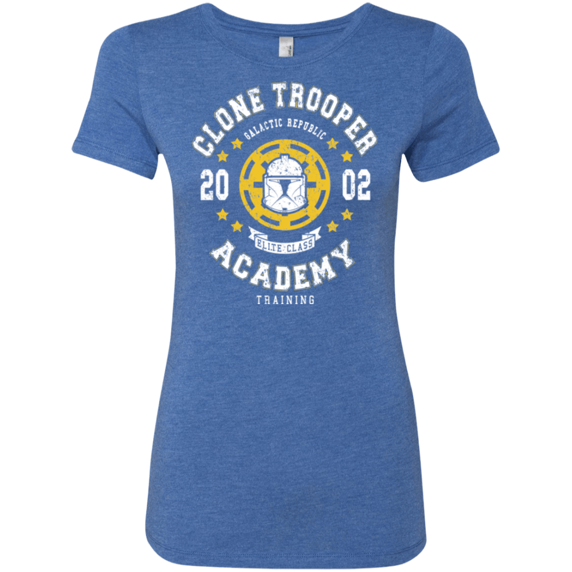 T-Shirts Vintage Royal / Small Clone Trooper Academy 02 Women's Triblend T-Shirt