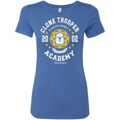 T-Shirts Vintage Royal / Small Clone Trooper Academy 02 Women's Triblend T-Shirt