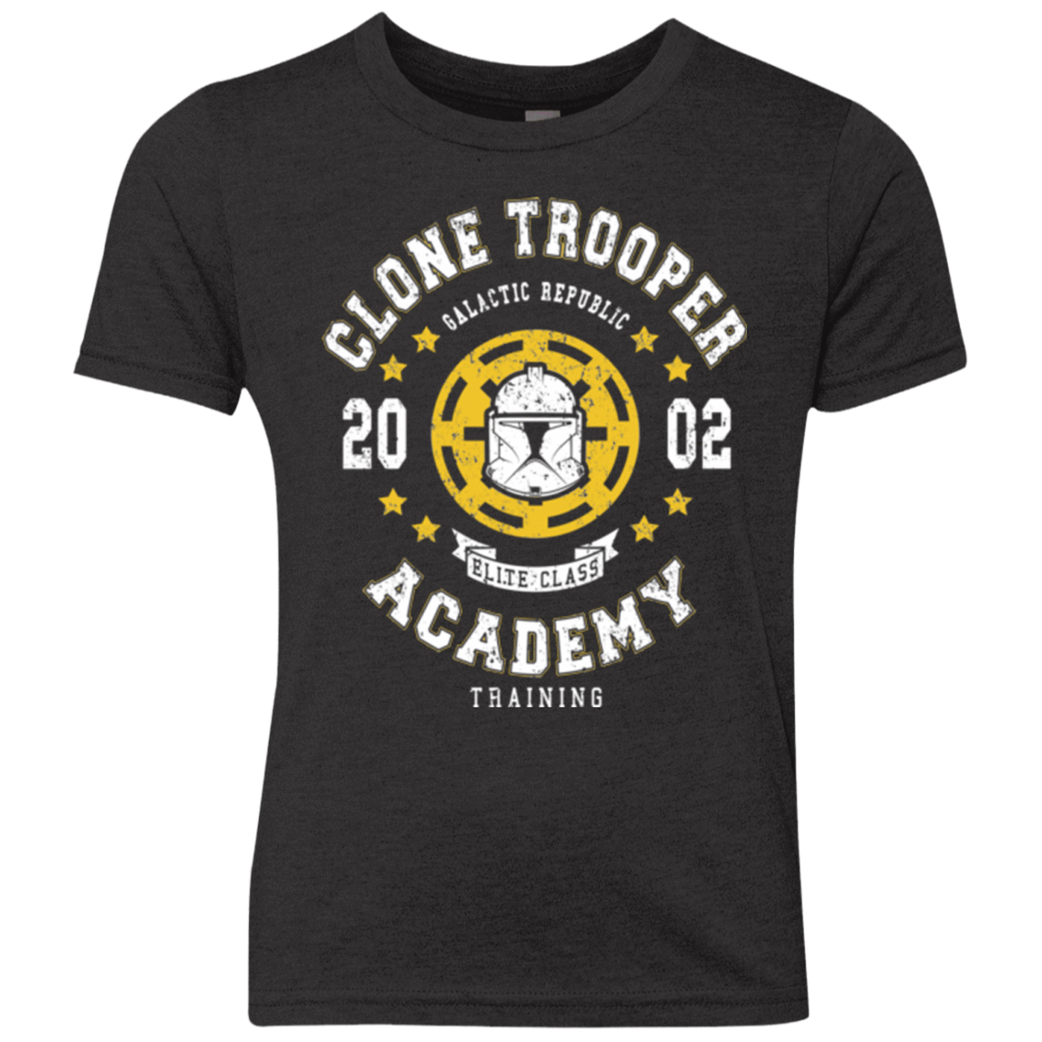 T-Shirts Vintage Black / YXS Clone Trooper Academy 02 Youth Triblend T-Shirt