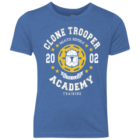 T-Shirts Vintage Royal / YXS Clone Trooper Academy 02 Youth Triblend T-Shirt