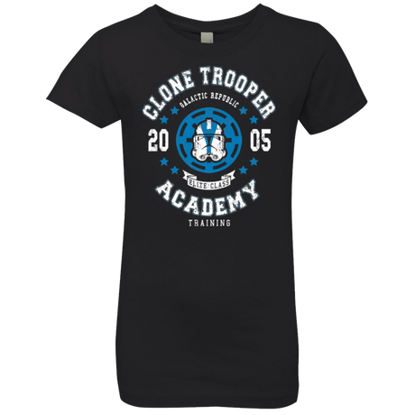 T-Shirts Black / YXS Clone Trooper Academy 05 Girls Premium T-Shirt