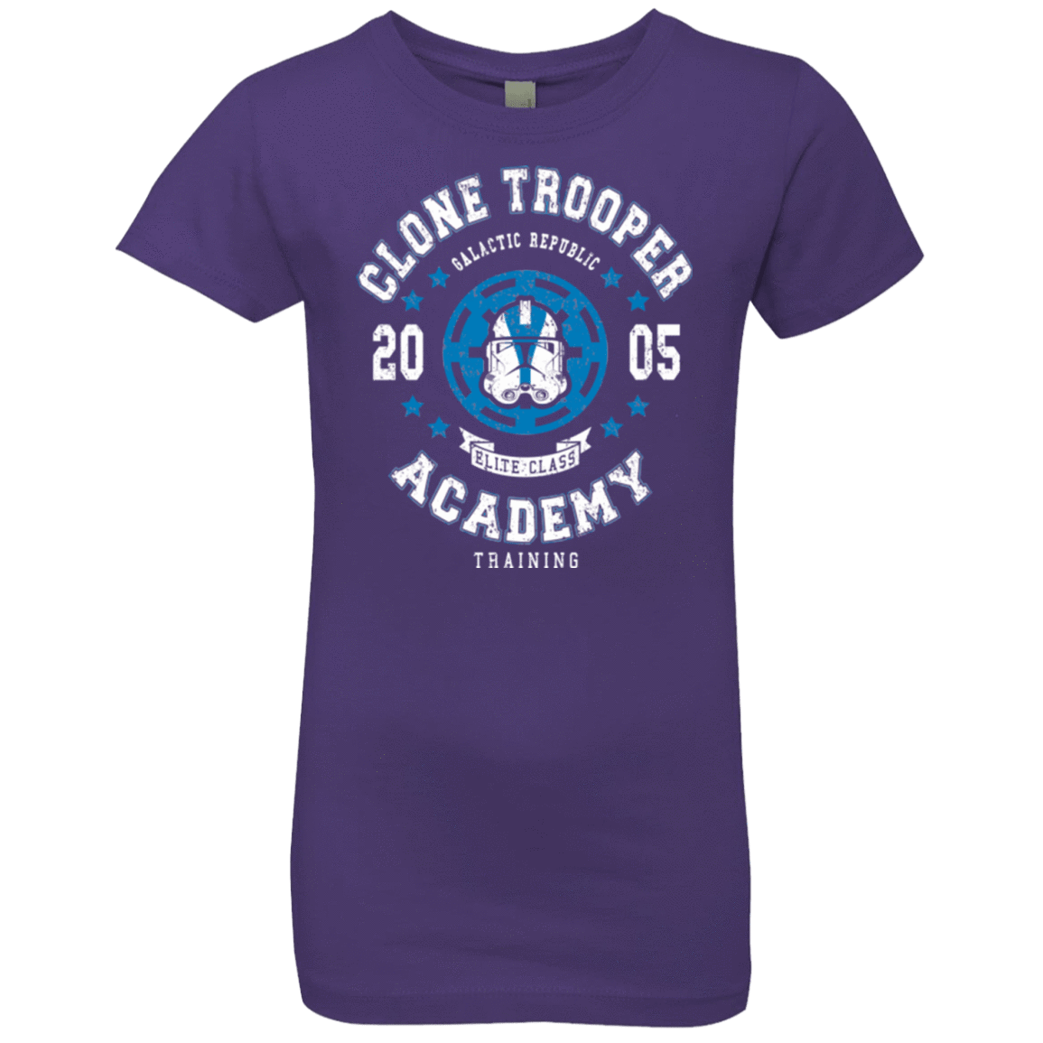 T-Shirts Purple Rush / YXS Clone Trooper Academy 05 Girls Premium T-Shirt
