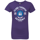 T-Shirts Purple Rush / YXS Clone Trooper Academy 05 Girls Premium T-Shirt