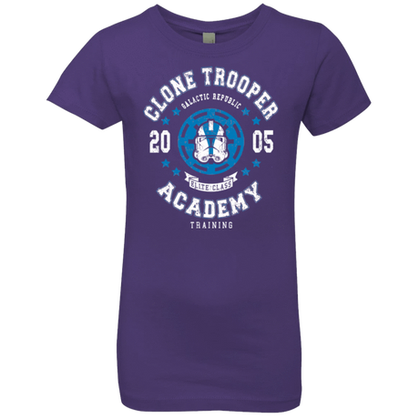 T-Shirts Purple Rush / YXS Clone Trooper Academy 05 Girls Premium T-Shirt