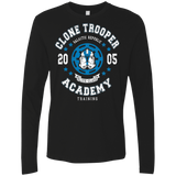 T-Shirts Black / Small Clone Trooper Academy 05 Men's Premium Long Sleeve