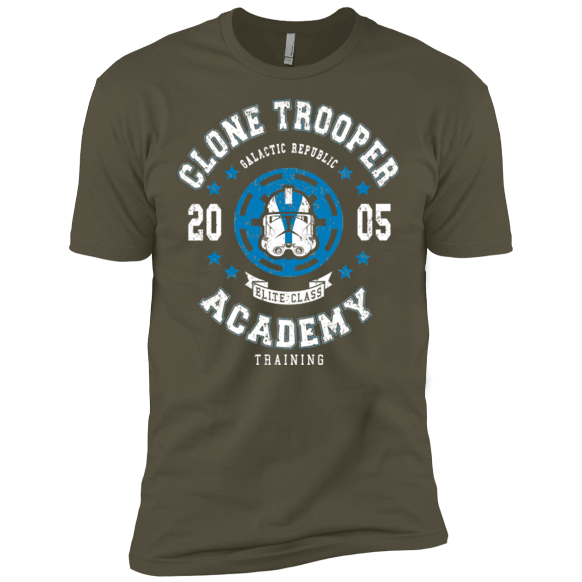 T-Shirts Military Green / X-Small Clone Trooper Academy 05 Men's Premium T-Shirt