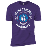T-Shirts Purple / X-Small Clone Trooper Academy 05 Men's Premium T-Shirt