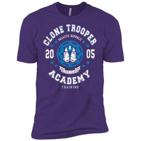 T-Shirts Purple / X-Small Clone Trooper Academy 05 Men's Premium T-Shirt