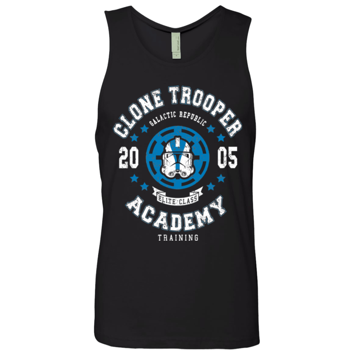 T-Shirts Black / Small Clone Trooper Academy 05 Men's Premium Tank Top