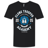 T-Shirts Black / X-Small Clone Trooper Academy 05 Men's Premium V-Neck