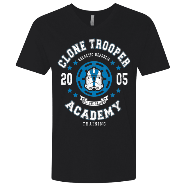 T-Shirts Black / X-Small Clone Trooper Academy 05 Men's Premium V-Neck