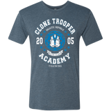 T-Shirts Indigo / Small Clone Trooper Academy 05 Men's Triblend T-Shirt