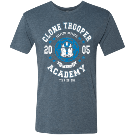 T-Shirts Indigo / Small Clone Trooper Academy 05 Men's Triblend T-Shirt