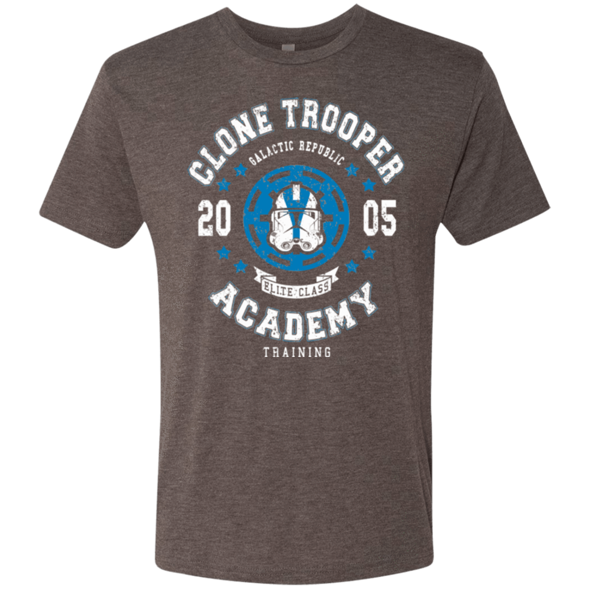 T-Shirts Macchiato / Small Clone Trooper Academy 05 Men's Triblend T-Shirt