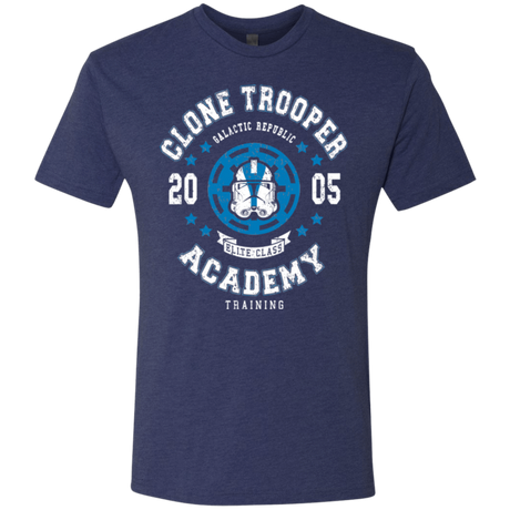 T-Shirts Vintage Navy / Small Clone Trooper Academy 05 Men's Triblend T-Shirt