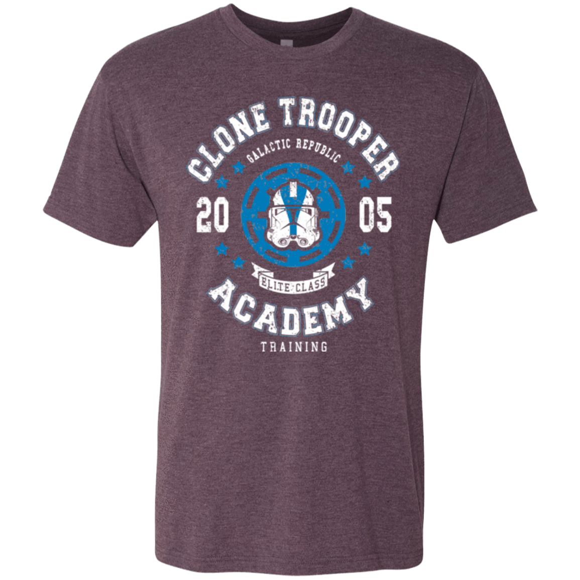T-Shirts Vintage Purple / Small Clone Trooper Academy 05 Men's Triblend T-Shirt