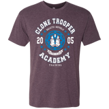 T-Shirts Vintage Purple / Small Clone Trooper Academy 05 Men's Triblend T-Shirt