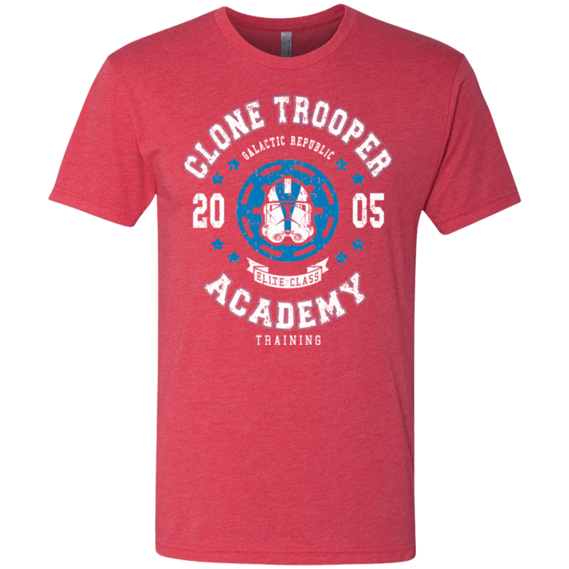 T-Shirts Vintage Red / Small Clone Trooper Academy 05 Men's Triblend T-Shirt