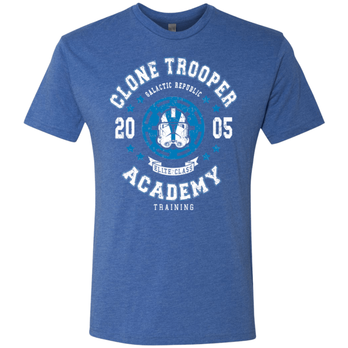 T-Shirts Vintage Royal / Small Clone Trooper Academy 05 Men's Triblend T-Shirt