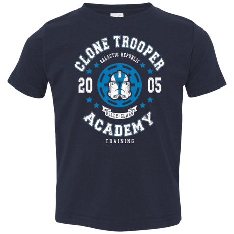 T-Shirts Navy / 2T Clone Trooper Academy 05 Toddler Premium T-Shirt