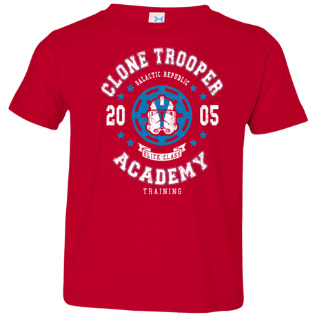 T-Shirts Red / 2T Clone Trooper Academy 05 Toddler Premium T-Shirt